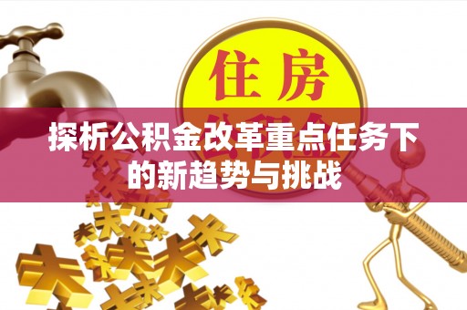 朗县探析公积金改革重点任务下的新趋势与挑战