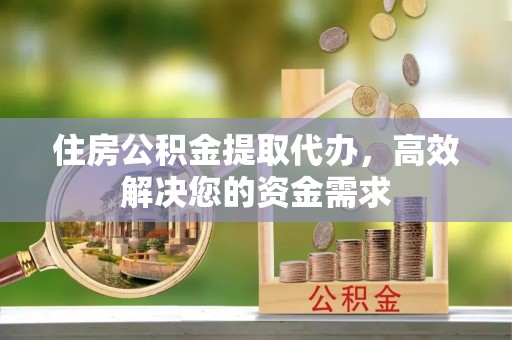 朗县住房公积金提取代办，高效解决您的资金需求