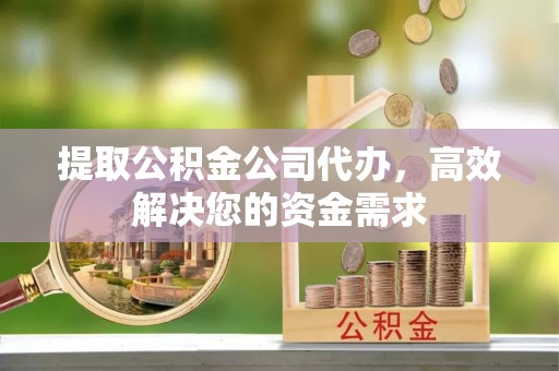 朗县提取公积金公司代办，高效解决您的资金需求