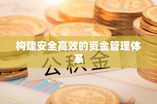 朗县构建安全高效的资金管理体系