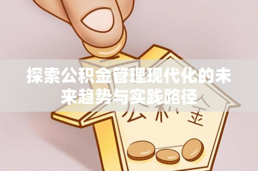 朗县探索公积金管理现代化的未来趋势与实践路径