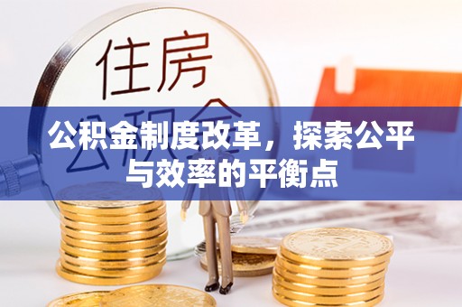 朗县公积金制度改革，探索公平与效率的平衡点