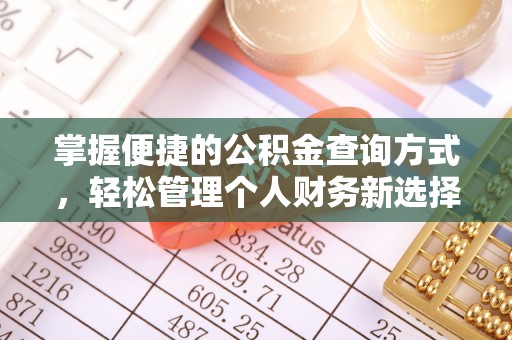 朗县掌握便捷的公积金查询方式，轻松管理个人财务新选择