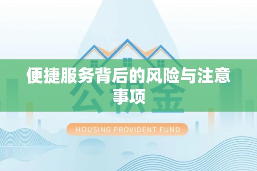 朗县便捷服务背后的风险与注意事项